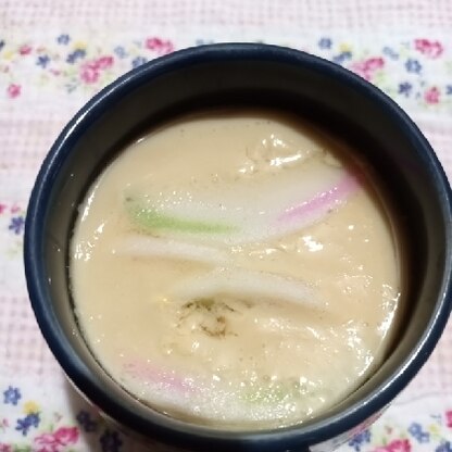 三つ葉が高くて三つ葉なし(;O;)ですが簡単に美味しい茶碗蒸しが作れました♡レシピありがとうございます♪